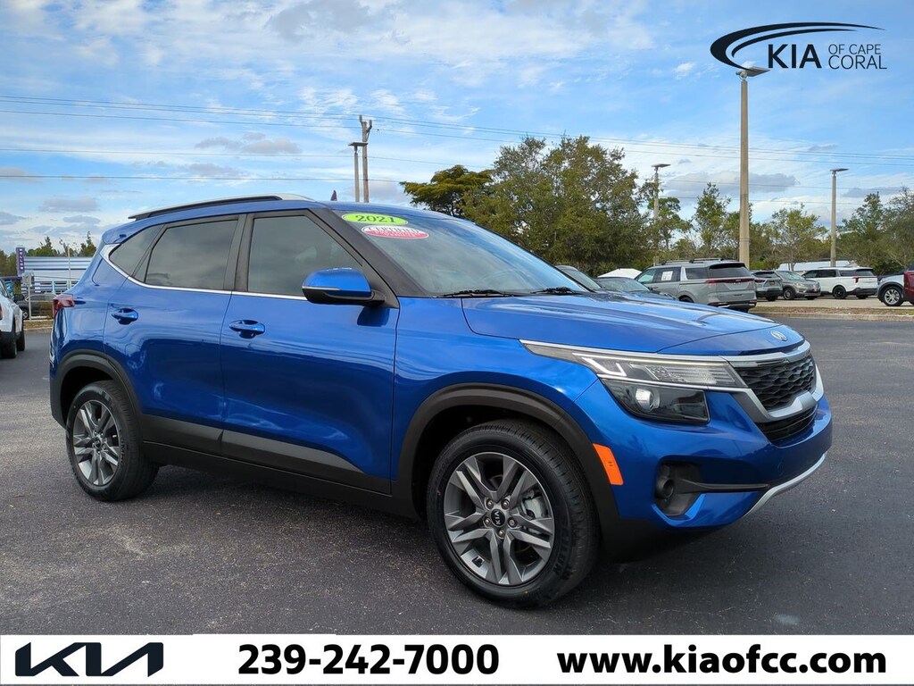 Certified 2021 Kia Seltos S SUV