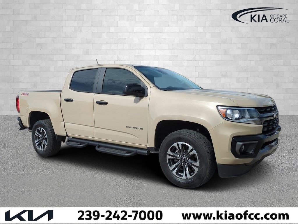Used 2021 Chevrolet Colorado Z71 Truck Crew Cab