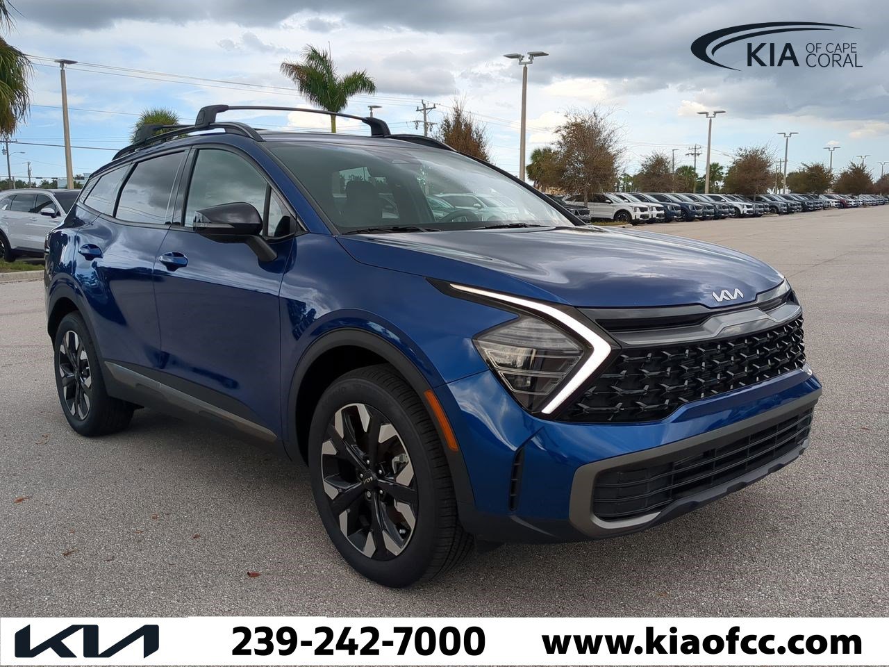 Certified 2024 Kia Sportage X-Line with VIN 5XYK6CDF8RG144099 for sale in Cape Coral, FL