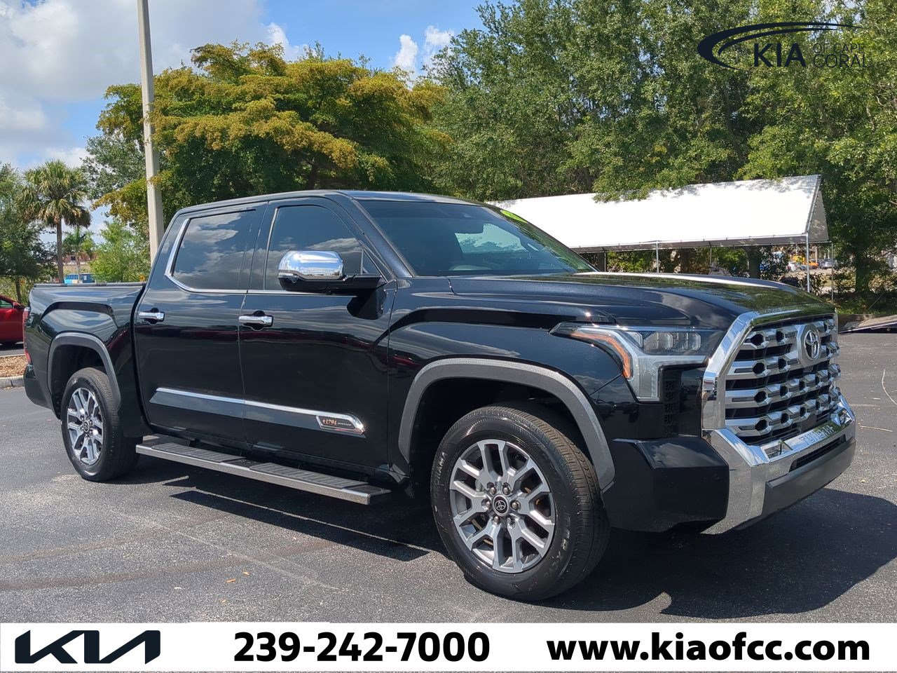 Used 2023 Toyota Tundra 1794 Edition with VIN 5TFMA5AB1PX026040 for sale in Cape Coral, FL