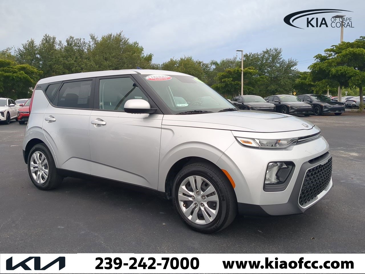 Certified 2021 Kia Soul LX with VIN KNDJ23AU7M7779377 for sale in Cape Coral, FL