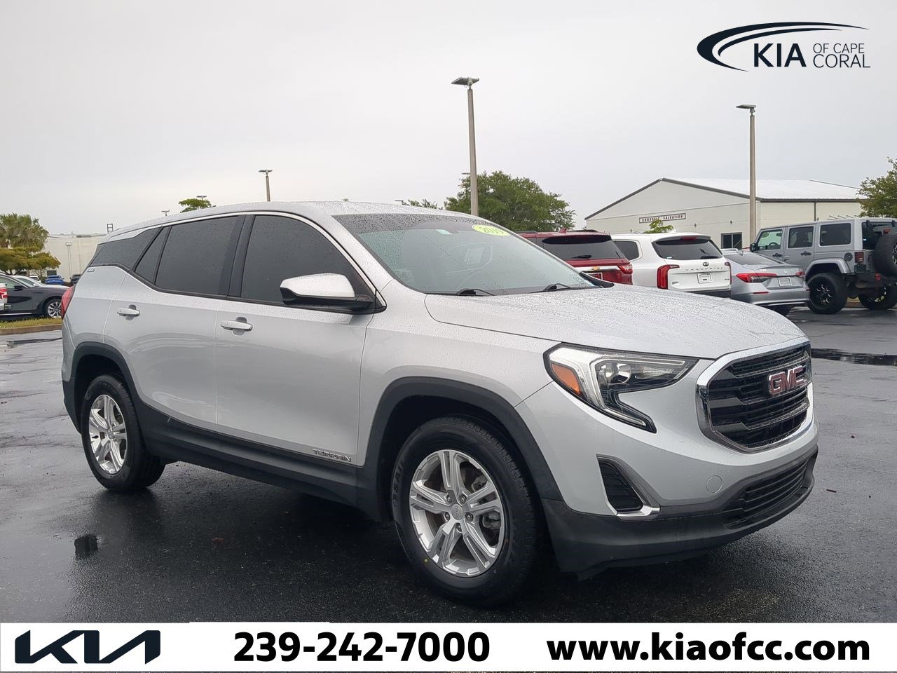 Used 2019 GMC Terrain SLE with VIN 3GKALMEV5KL271590 for sale in Cape Coral, FL
