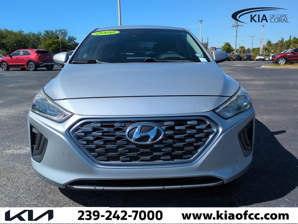 Used 2020 Hyundai Ioniq Hybrid Blue Hatchback