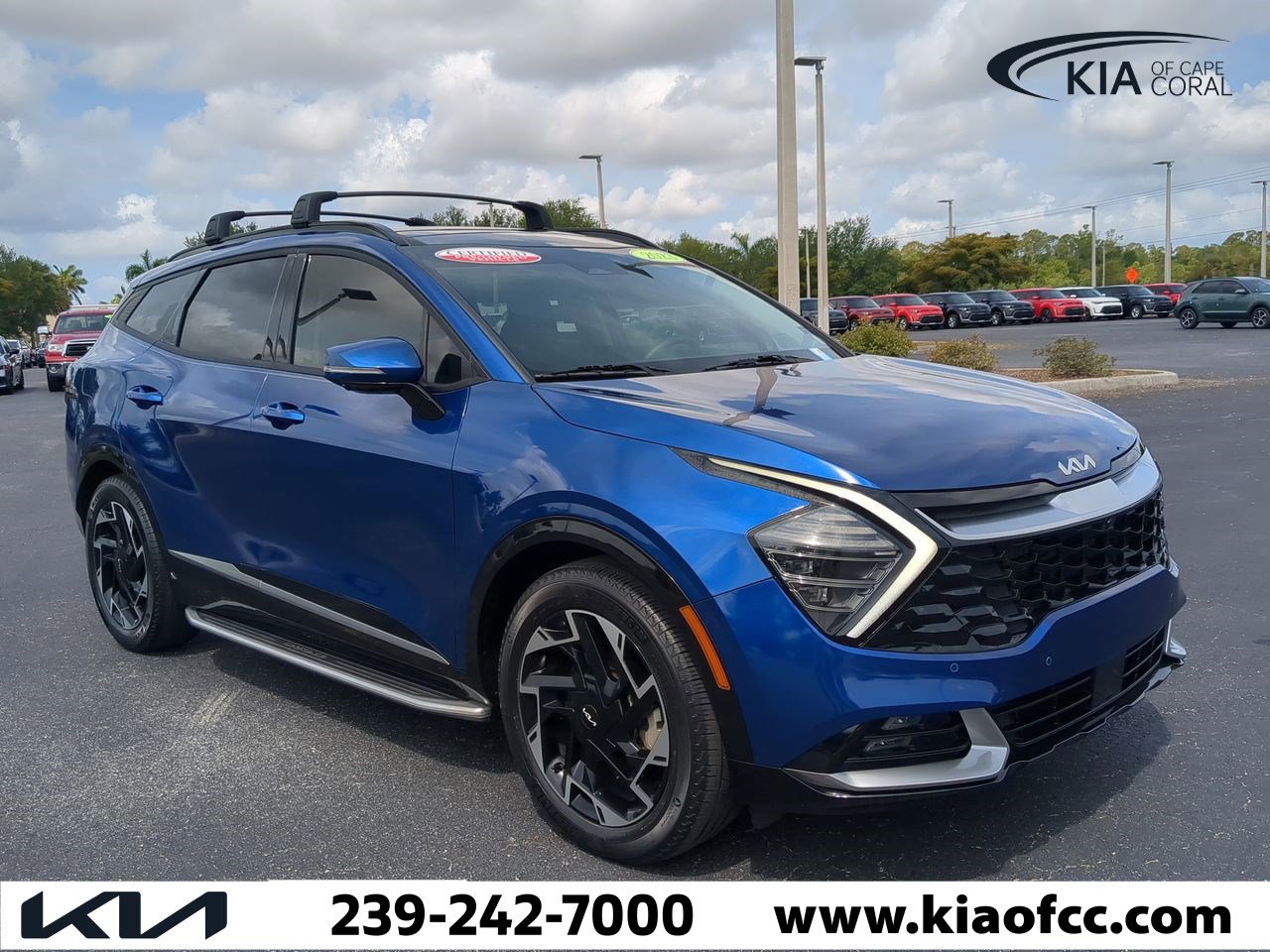 Certified 2023 Kia Sportage SX Prestige with VIN 5XYK53AF2PG075284 for sale in Cape Coral, FL