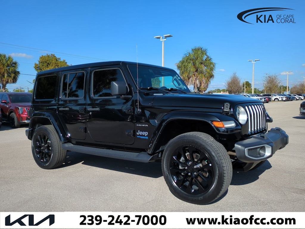 Used 2021 Jeep Wrangler 4xe Sahara SUV