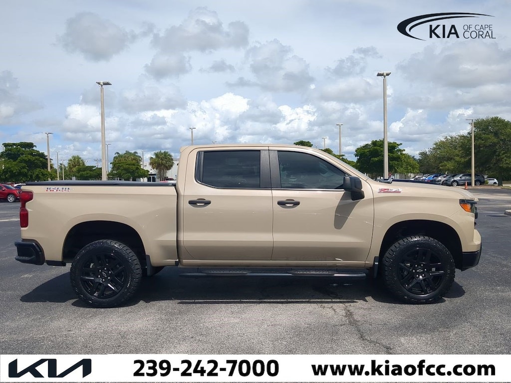 Used 2022 Chevrolet Silverado 1500 Custom Trail Boss Truck Crew Cab
