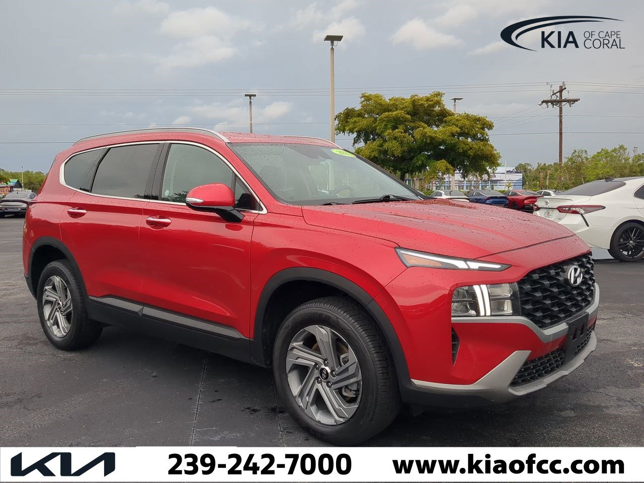 Used 2023 Hyundai Santa Fe SEL with VIN 5NMS2DAJ6PH551769 for sale in Cape Coral, FL