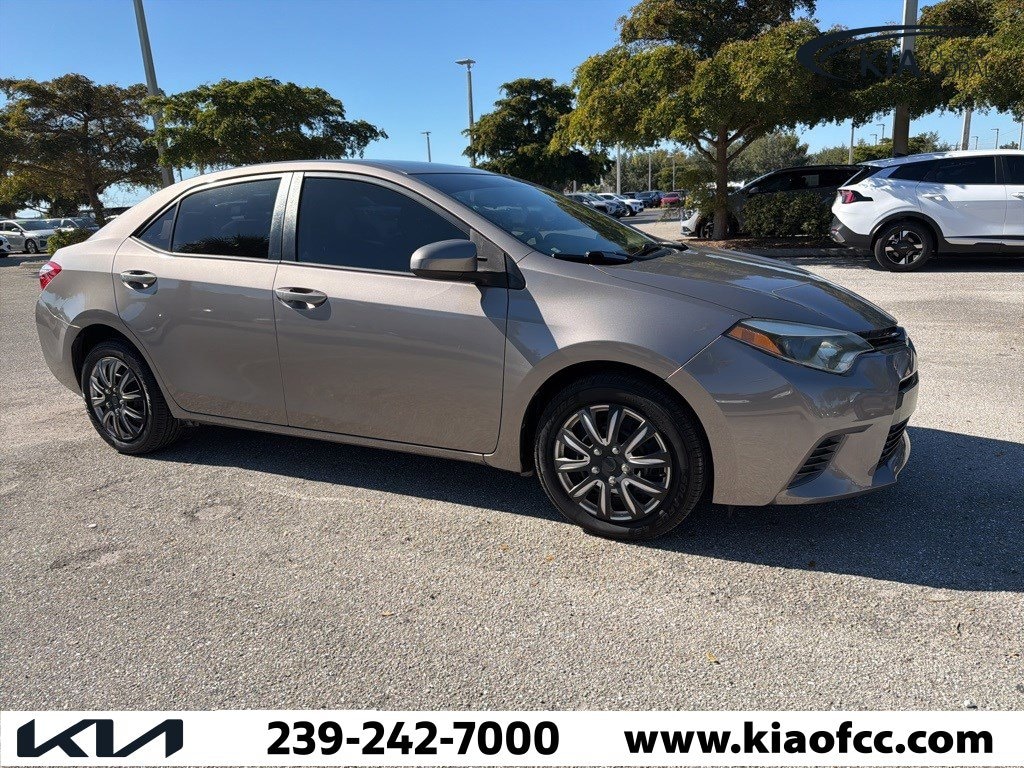 Used 2015 Toyota Corolla LE Sedan