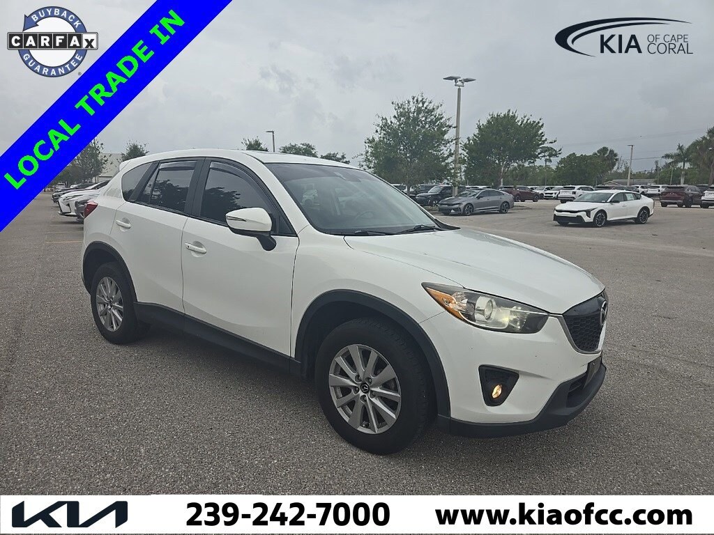 Used 2015 Mazda CX-5 Touring with VIN JM3KE2CY8F0509972 for sale in Cape Coral, FL