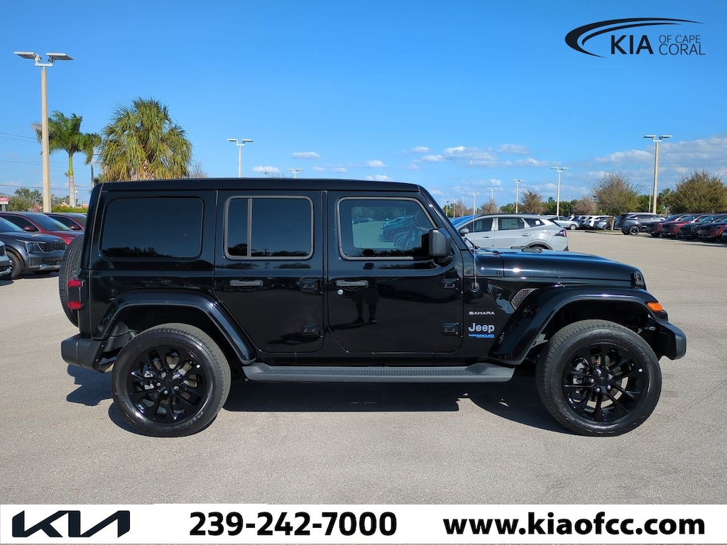 Used 2021 Jeep Wrangler 4xe Sahara SUV