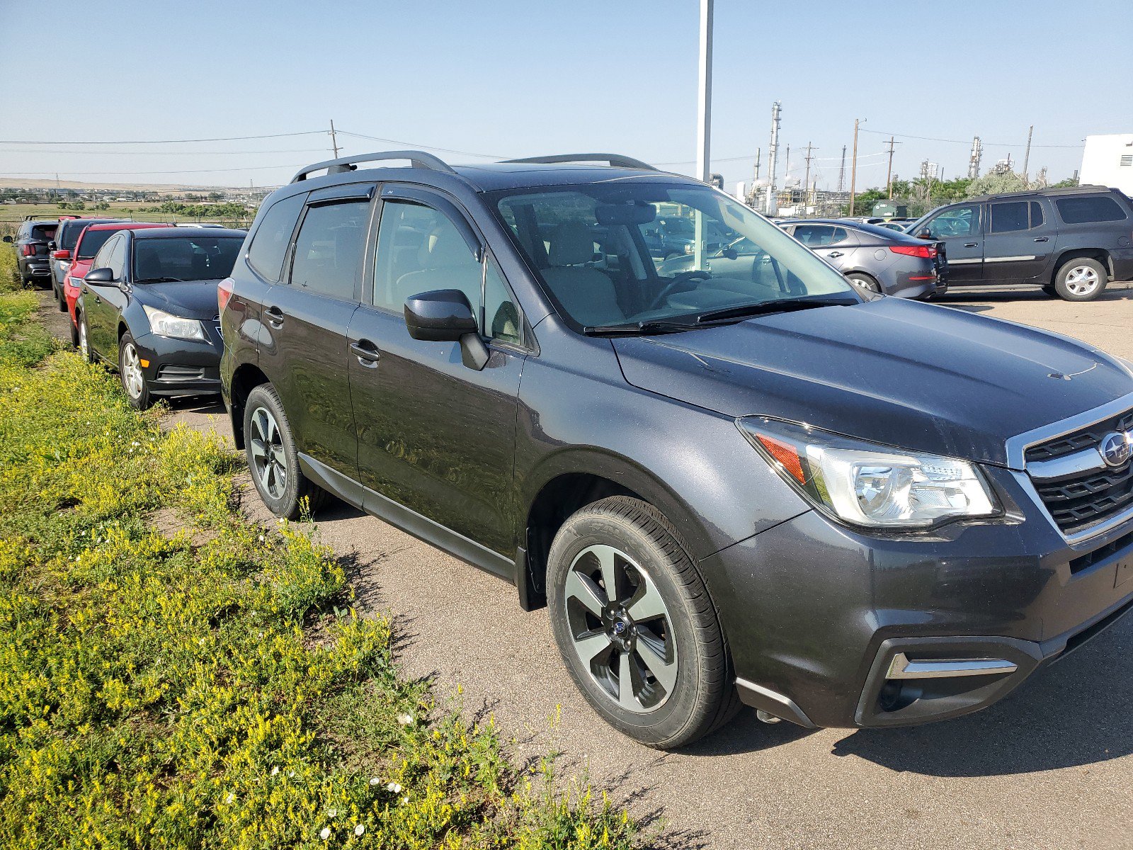 Used 2018 Subaru Forester Premium with VIN JF2SJAEC0JH404810 for sale in Cheyenne, WY