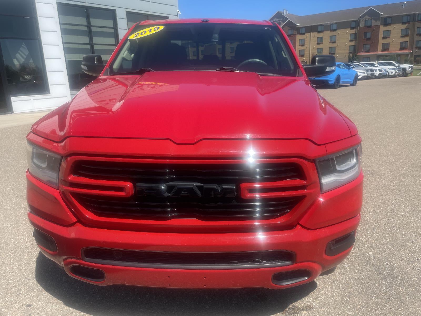 Used 2019 RAM Ram 1500 Pickup Big Horn/Lone Star with VIN 1C6RREFT4KN562895 for sale in Dodge City, KS