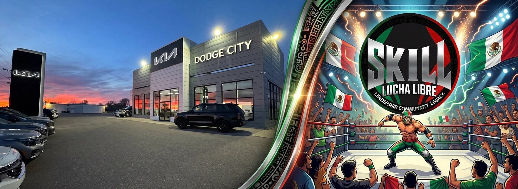 Kia of Dodge City Proudly Sponsors SKILL Lucha Libre