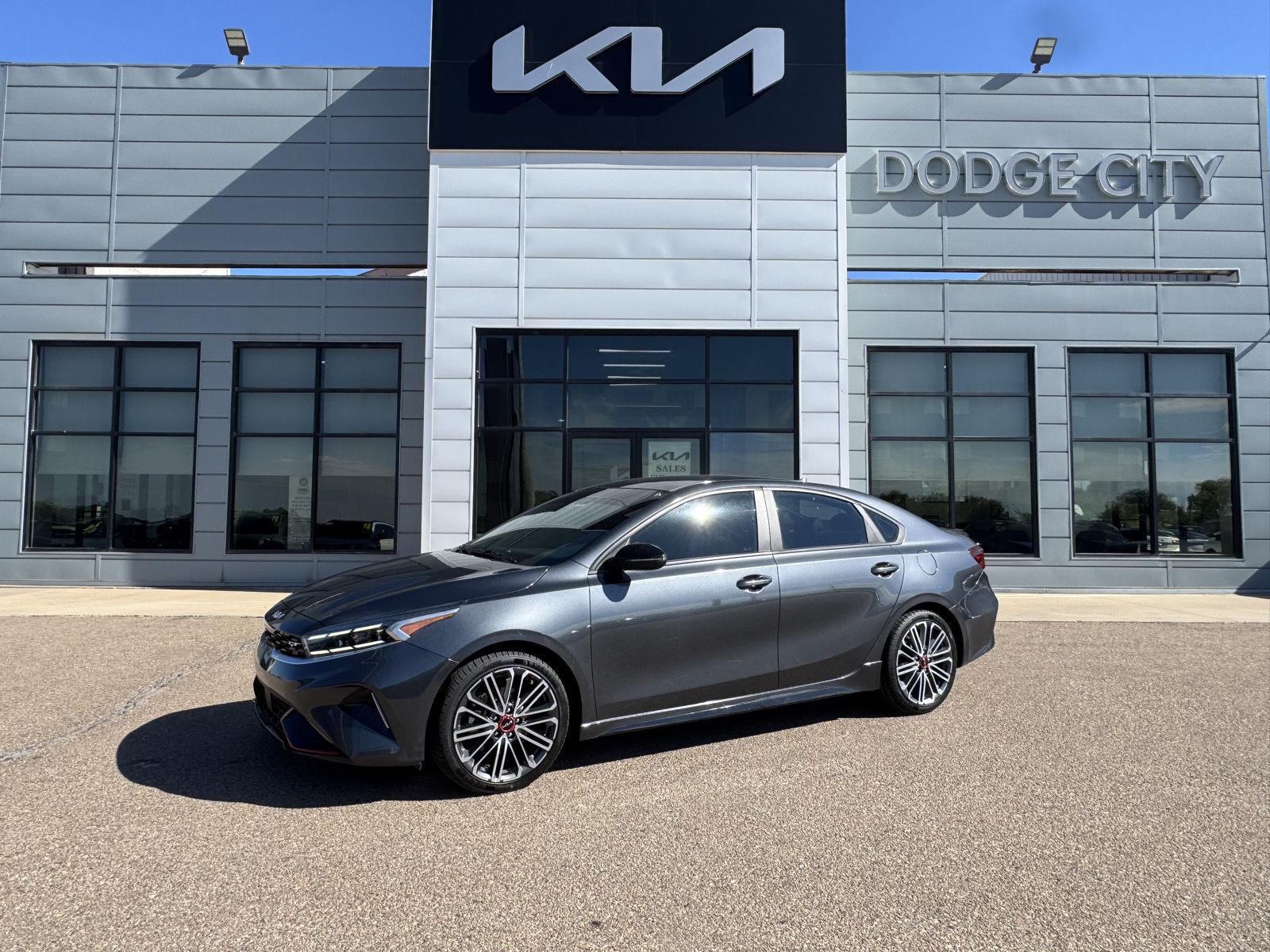 Used 2024 Kia Forte GT with VIN 3KPF44AC1RE691705 for sale in Dodge City, KS