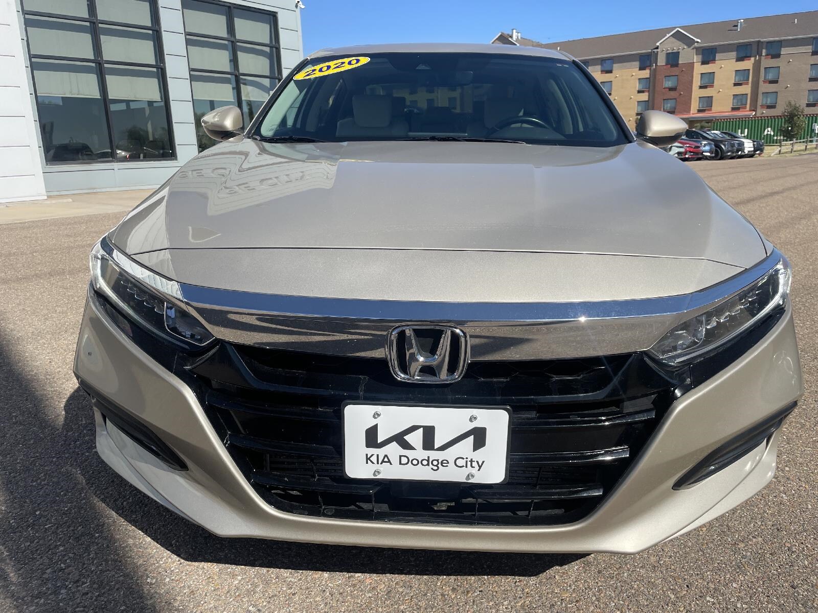 Used 2020 Honda Accord EX-L with VIN 1HGCV2F58LA002382 for sale in Dodge City, KS