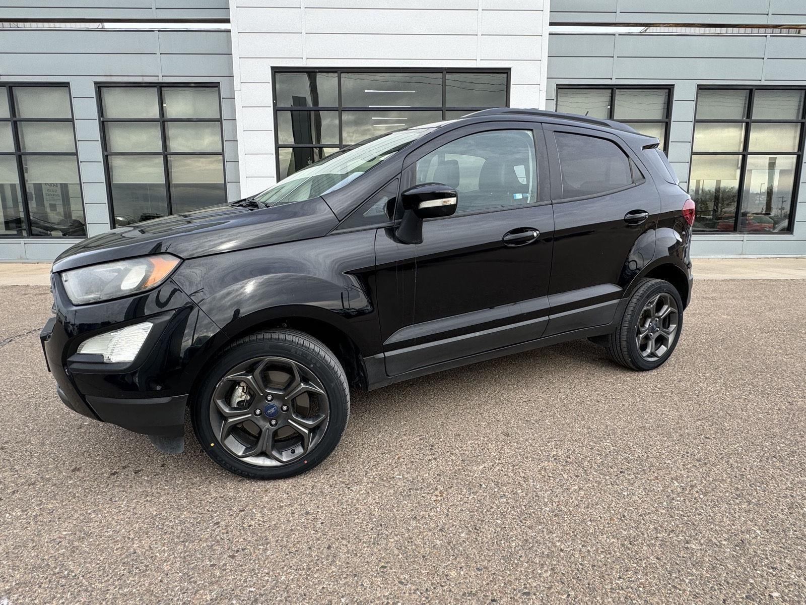 Used 2018 Ford Ecosport SES with VIN MAJ6P1CL6JC162724 for sale in Dodge City, KS