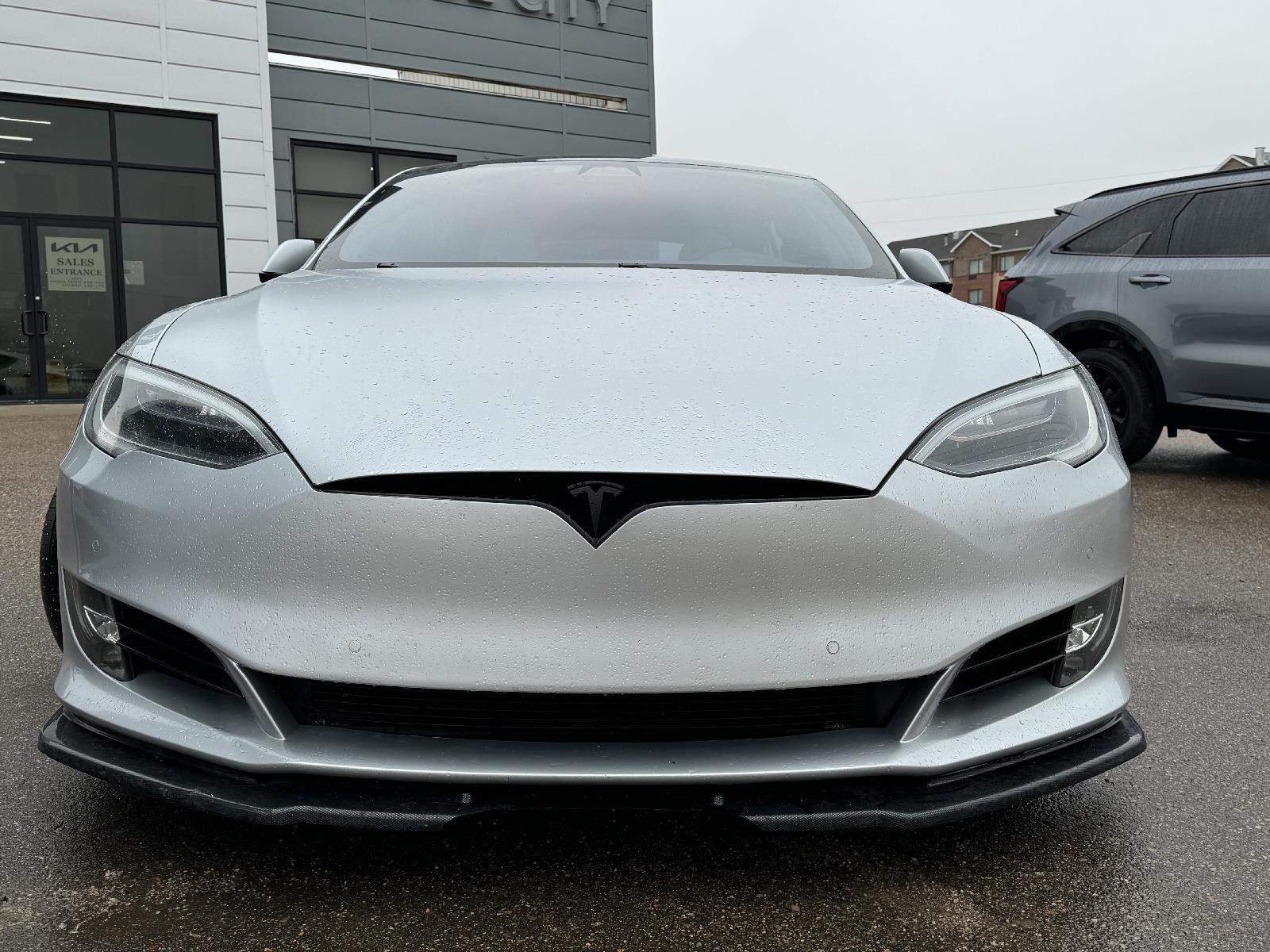 Used 2017 Tesla Model S 100D with VIN 5YJSA1E28HF185790 for sale in Dodge City, KS