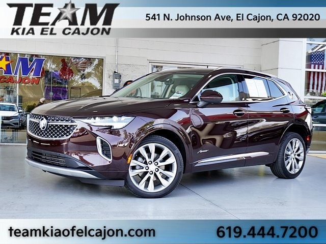 Used 2021 Buick Envision Avenir with VIN LRBFZSR4XMD189819 for sale in El Cajon, CA