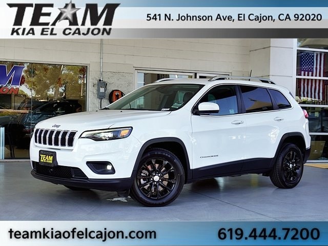 Used 2021 Jeep Cherokee Latitude Lux with VIN 1C4PJLMN7MD150091 for sale in El Cajon, CA