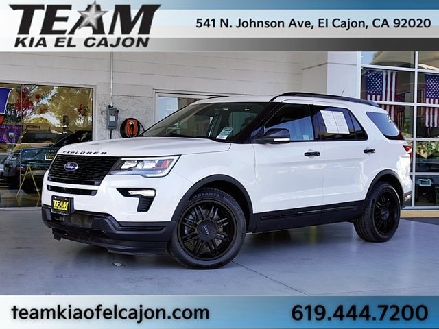 Used 2018 Ford Explorer Sport with VIN 1FM5K8GT7JGC28256 for sale in El Cajon, CA