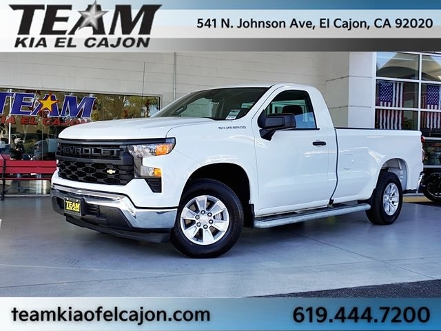 Used 2023 Chevrolet Silverado 1500 Work Truck with VIN 3GCNAAED4PG303681 for sale in El Cajon, CA