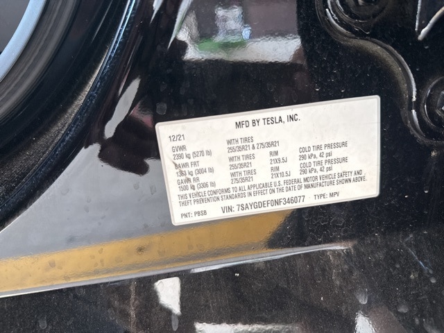 Used 2022 Tesla Model Y Performance with VIN 7SAYGDEF0NF346077 for sale in Northfield, Minnesota