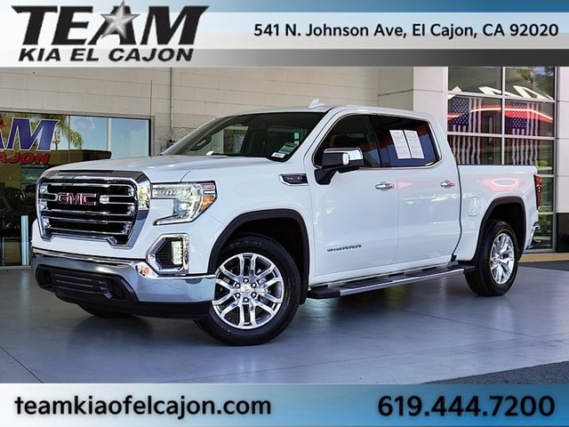 Used 2021 GMC Sierra 1500 SLT with VIN 1GTP8DED8MZ176905 for sale in El Cajon, CA