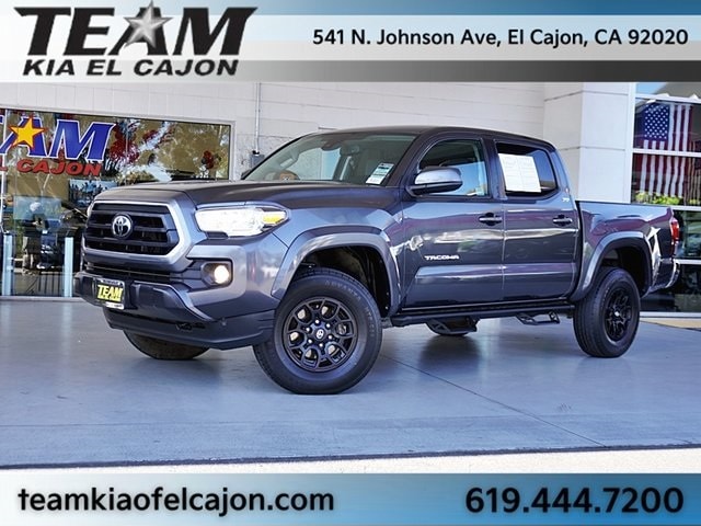 Used 2021 Toyota Tacoma SR5 with VIN 3TMAZ5CN2MM140794 for sale in El Cajon, CA