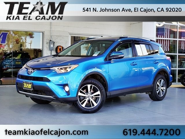 Used 2016 Toyota RAV4 XLE with VIN JTMRFREV8GJ051748 for sale in El Cajon, CA