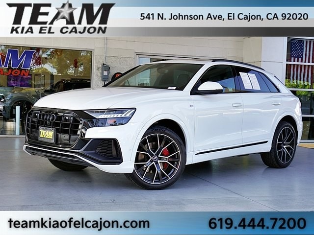 Used 2021 Audi Q8 Premium Plus with VIN WA1EVAF1XMD006913 for sale in El Cajon, CA