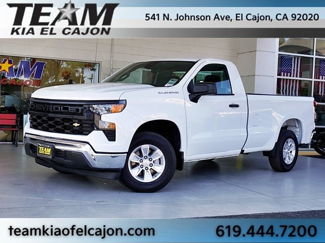 Used 2023 Chevrolet Silverado 1500 Work Truck with VIN 3GCNAAED6PG228241 for sale in El Cajon, CA