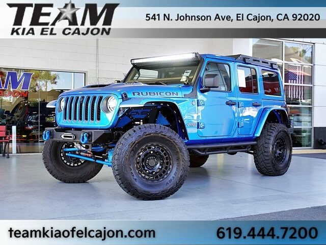 Used 2021 Jeep Wrangler Unlimited Rubicon 392 with VIN 1C4JJXSJ4MW774917 for sale in El Cajon, CA