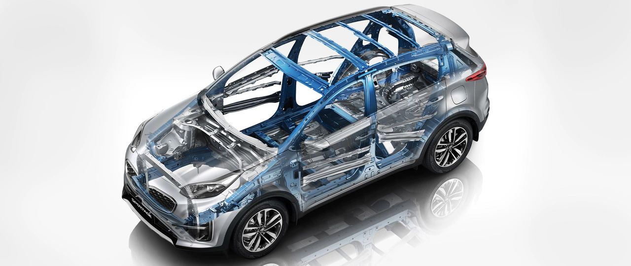 2022 Kia Sportage with iso-structure construction