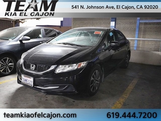 Used 2014 Honda Civic EX with VIN 19XFB2F83EE266916 for sale in El Cajon, CA