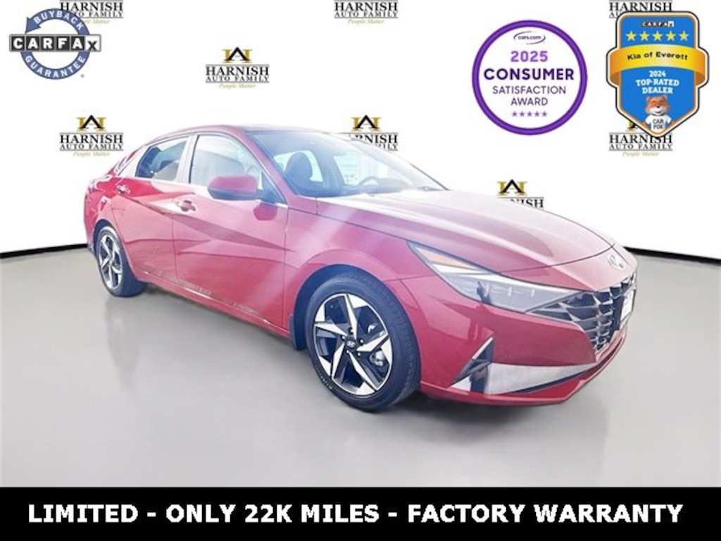 Used 2023 Hyundai Elantra Limited Limited IVT