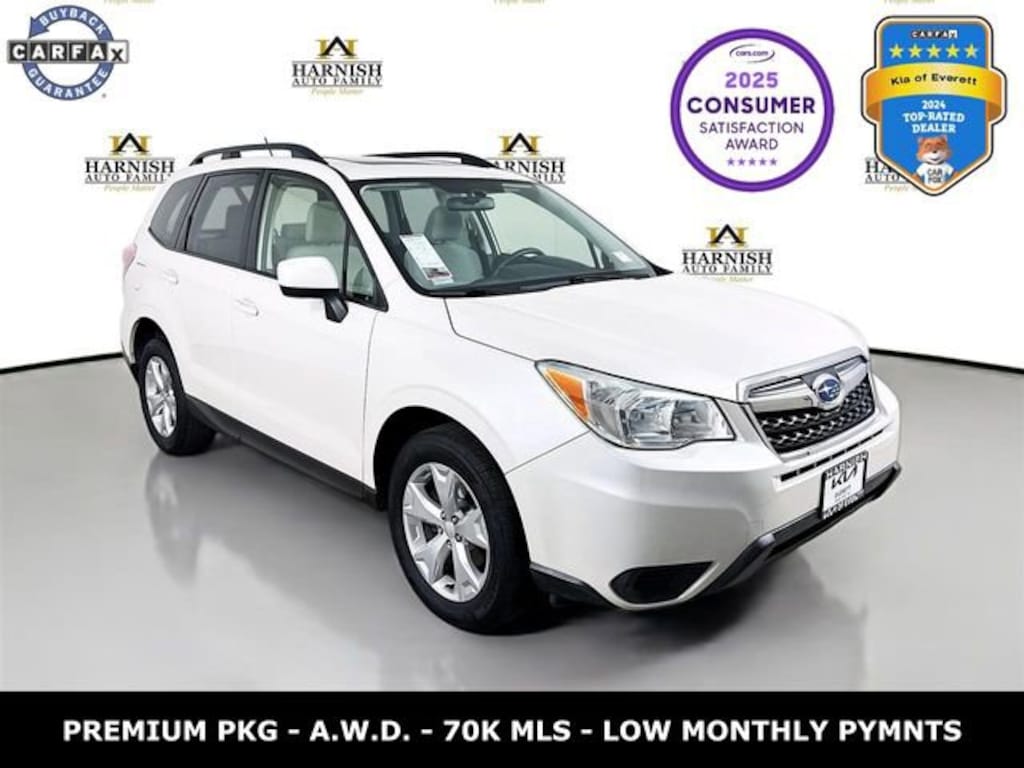Used 2015 Subaru Forester 2.5i Premium CVT 2.5i Premium PZEV