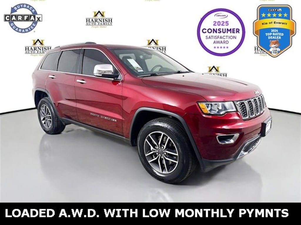 Used 2021 Jeep Grand Cherokee Limited Limited 4x4