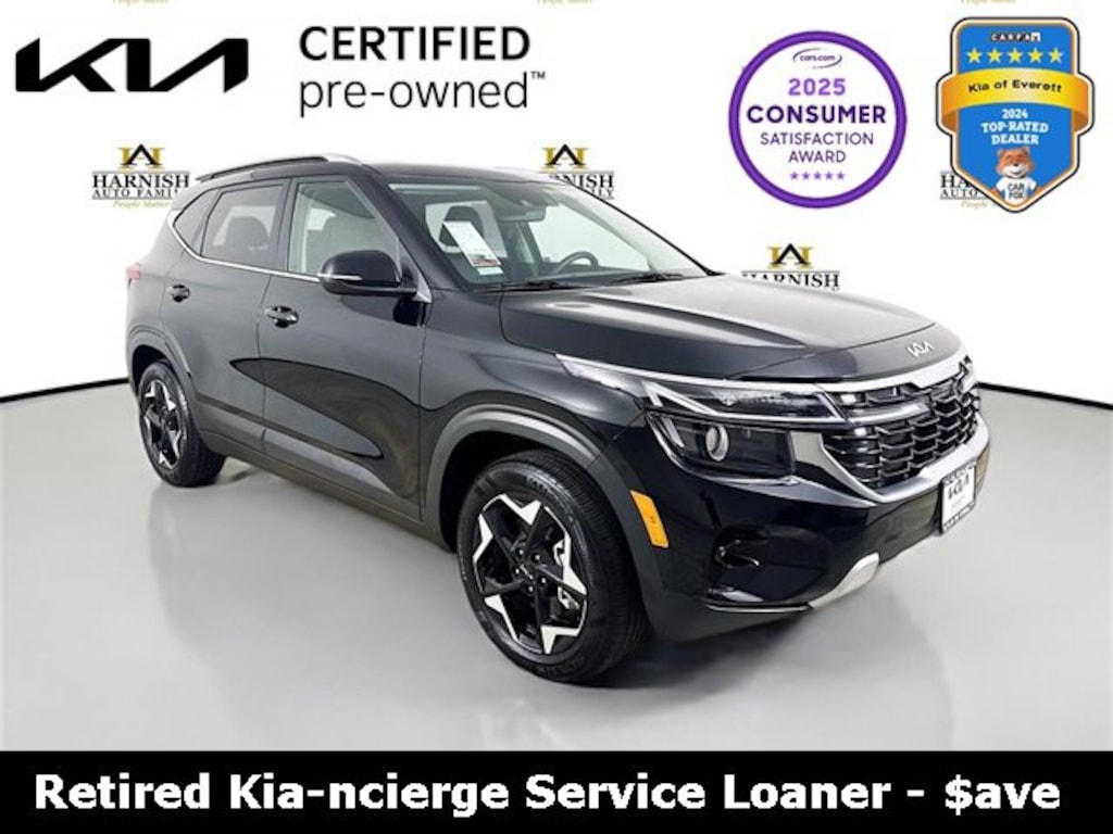 Certified 2025 Kia Seltos EX EX IVT AWD