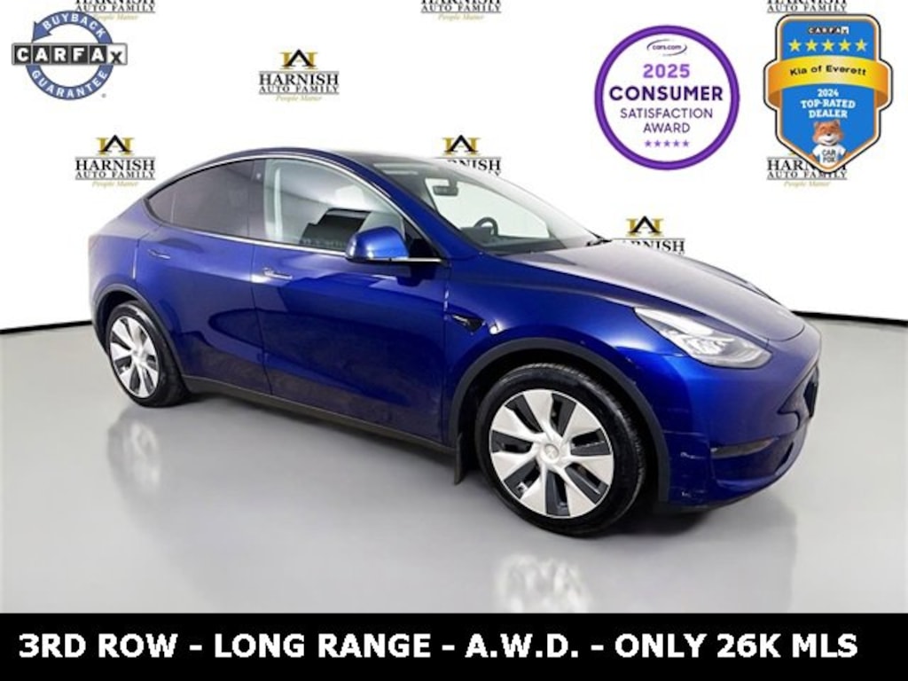Used 2021 Tesla Model Y Long Range Long Range AWD