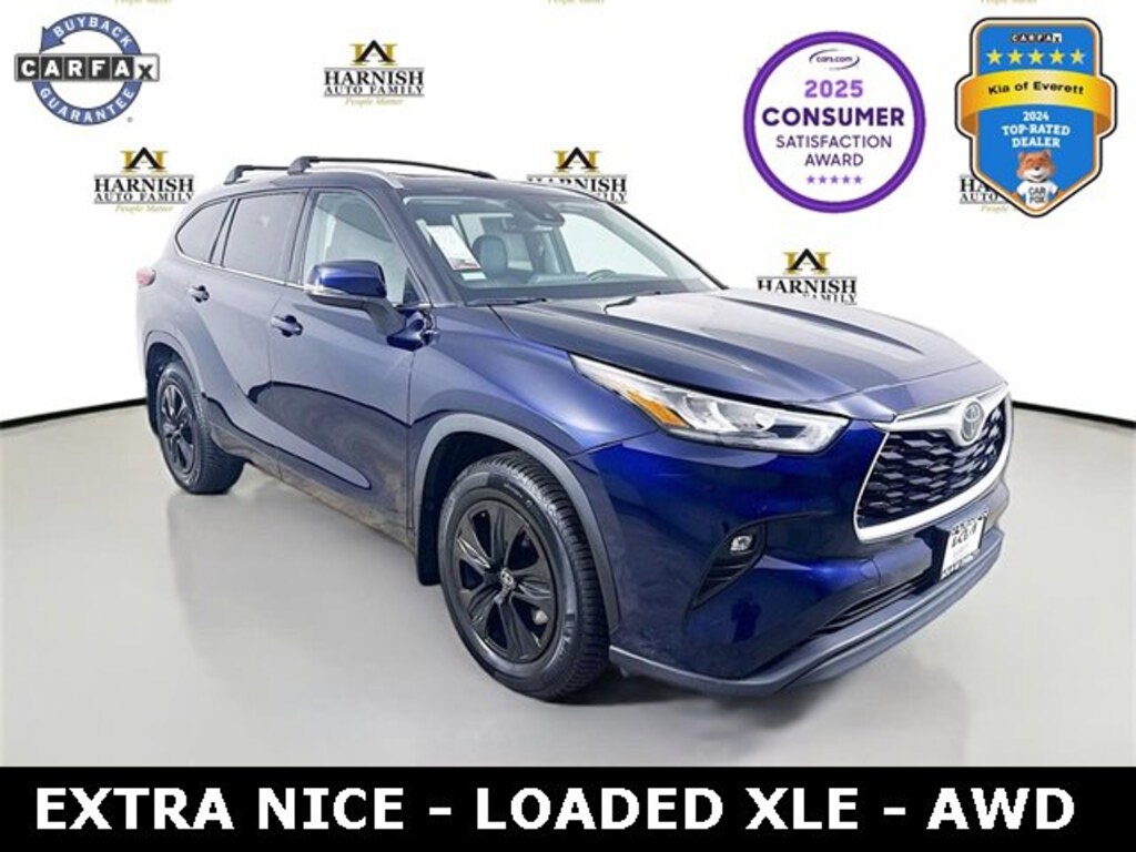 Used 2020 Toyota Highlander XLE XLE AWD