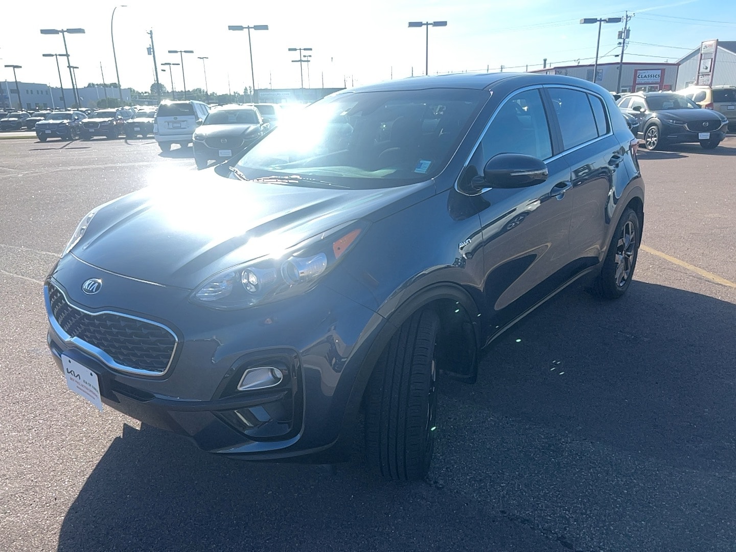 Used 2022 Kia Sportage LX with VIN KNDPMCAC1N7006112 for sale in Fargo, ND