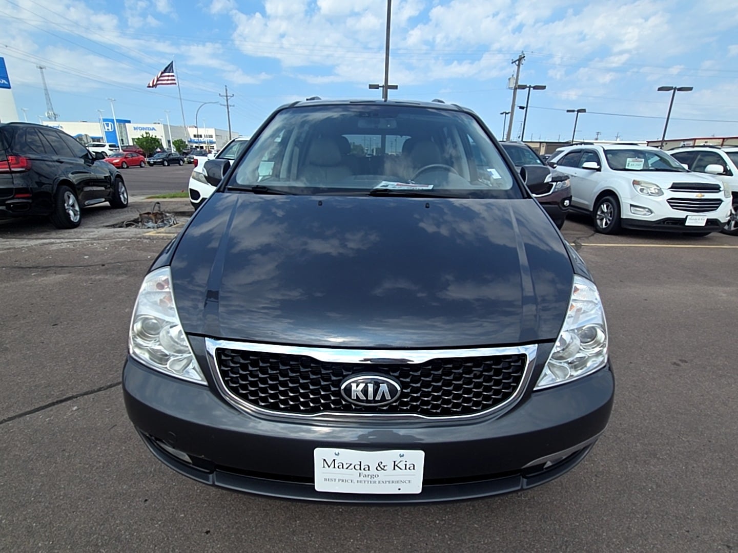 Used 2014 Kia Sedona EX with VIN KNDMH4C76E6578988 for sale in Fargo, ND