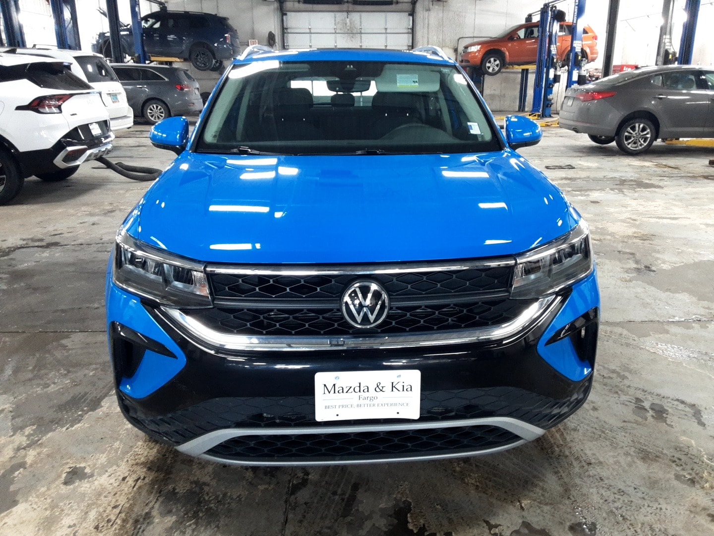 Used 2022 Volkswagen Taos SE with VIN 3VVPX7B27NM035609 for sale in Fargo, ND
