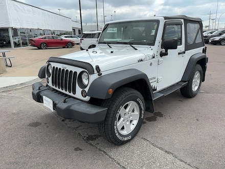 Featured Used 2017 Jeep Wrangler JK Sport 4x4 SUV for Sale in Fargo