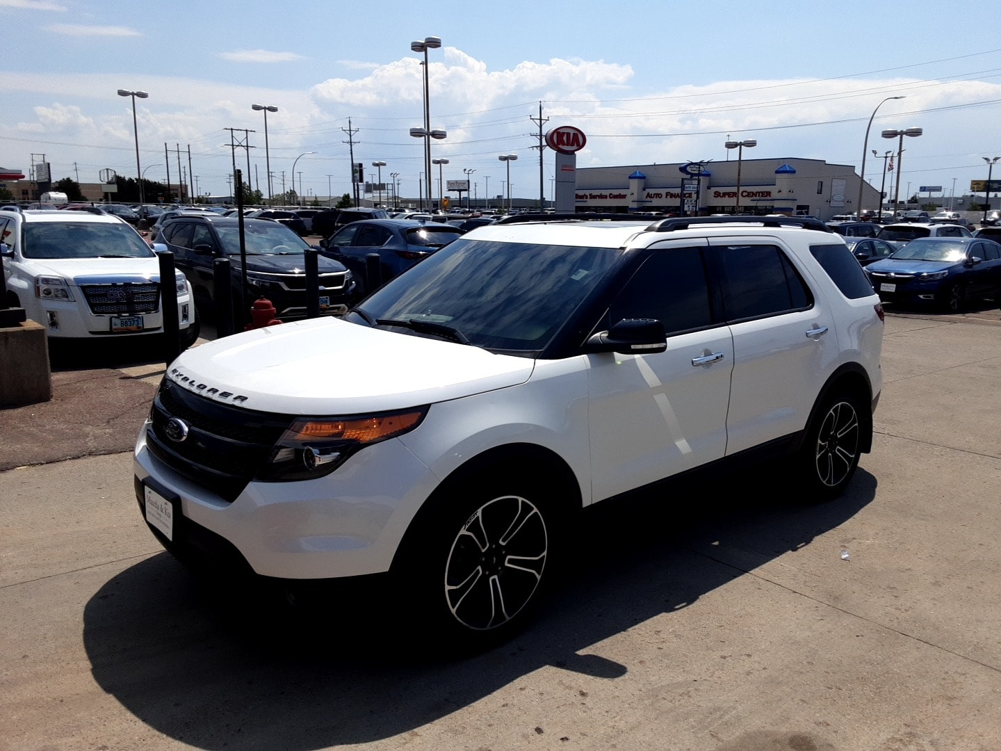 Used 2013 Ford Explorer Sport with VIN 1FM5K8GT5DGB64321 for sale in Fargo, ND