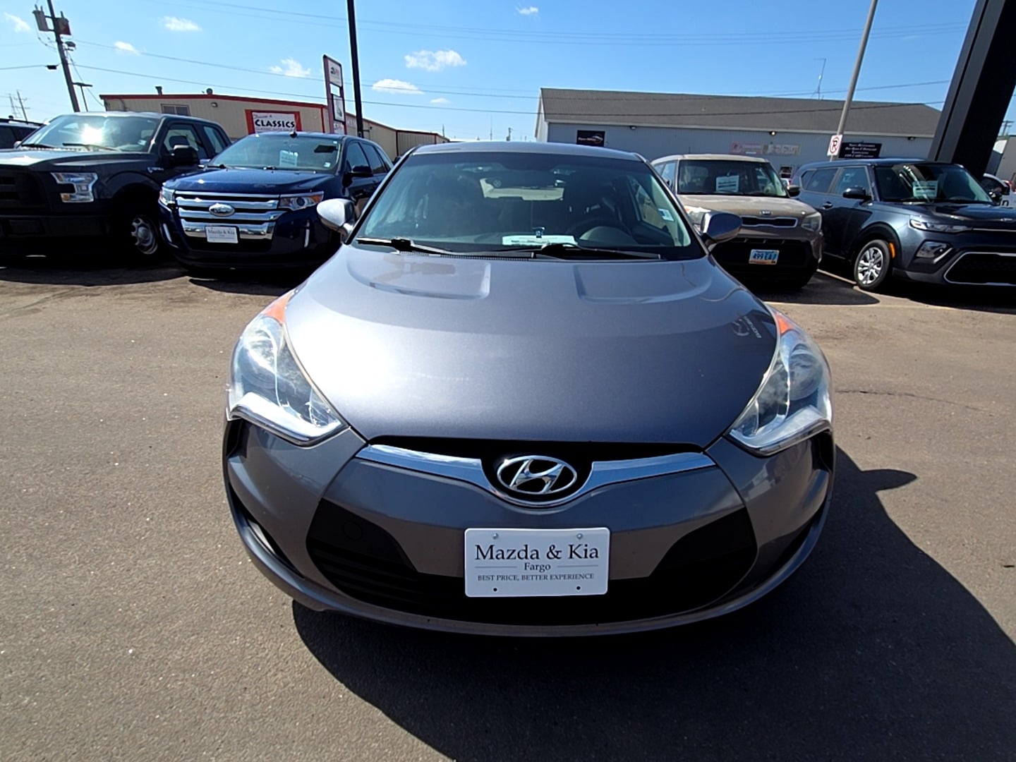 Used 2016 Hyundai Veloster Base with VIN KMHTC6AD6GU292132 for sale in Fargo, ND