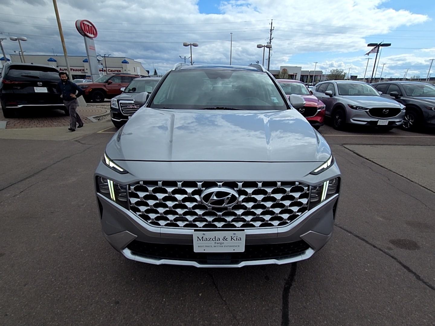 Used 2022 Hyundai Santa Fe Limited with VIN 5NMS4DAL8NH458633 for sale in Fargo, ND