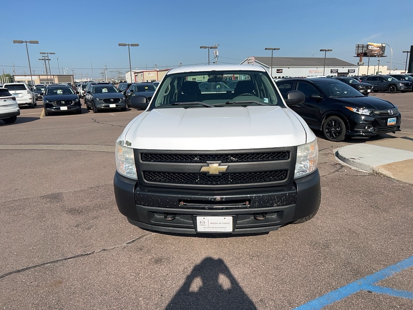 Used 2011 Chevrolet Silverado 1500 Work Truck with VIN 3GCPKPEA2BG306697 for sale in Fargo, ND