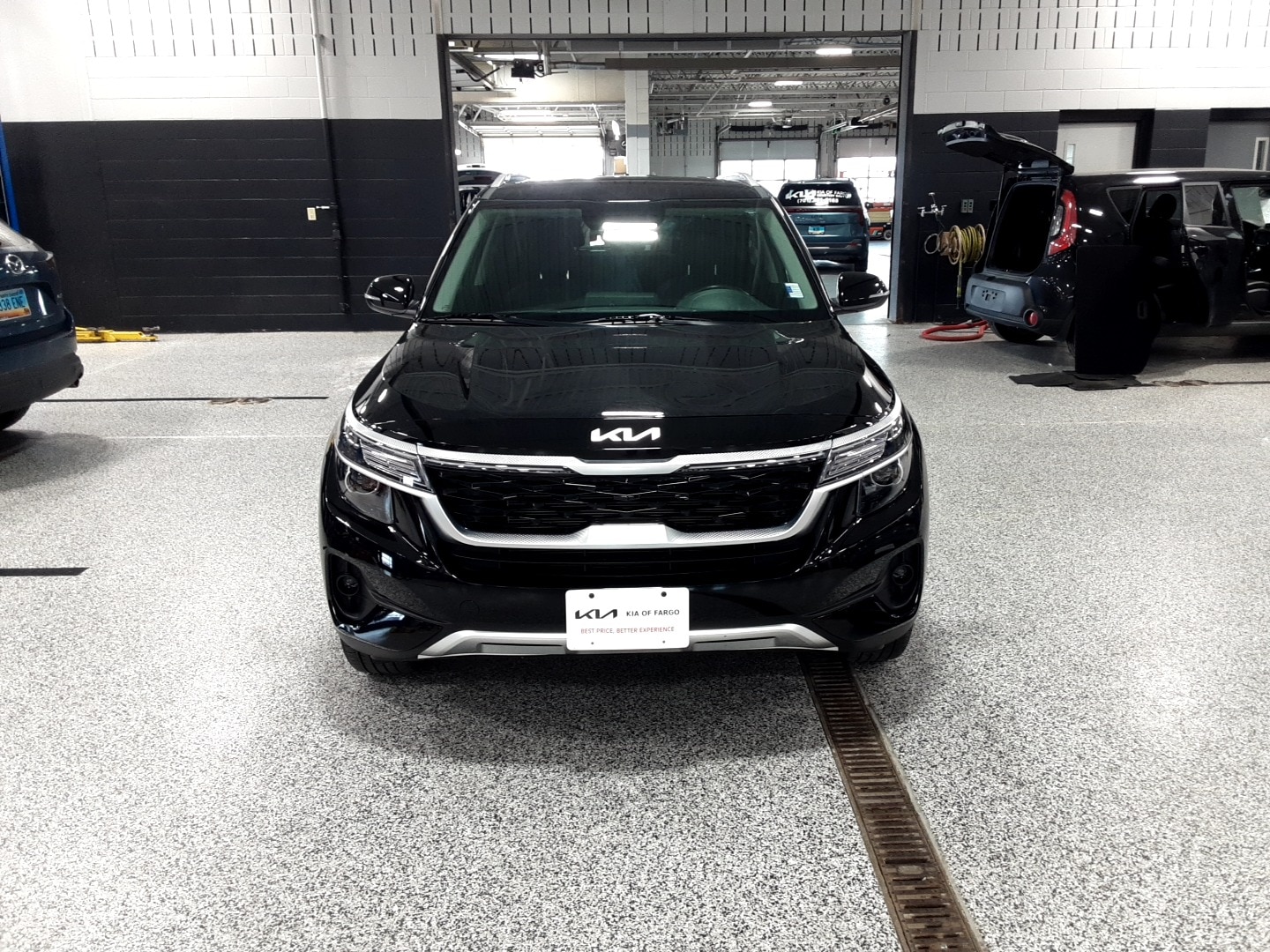 Used 2023 Kia Seltos EX with VIN KNDERCAAXP7351214 for sale in Fargo, ND