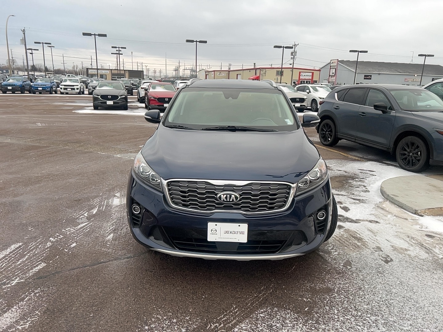 Used 2019 Kia Sorento EX with VIN 5XYPHDA59KG541215 for sale in Fargo, ND
